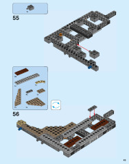 LEGO 71043 instructions page 45 – build guide