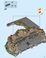LEGO 71043 instructions page 55 – build guide