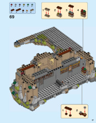 LEGO 71043 instructions page 57 – build guide