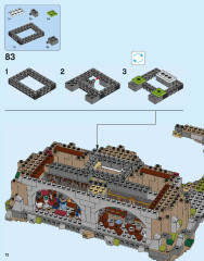 LEGO 71043 instructions page 72 – build guide