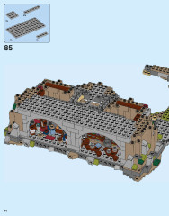 LEGO 71043 instructions page 74 – build guide