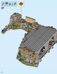 LEGO 71043 instructions page 86 – build guide