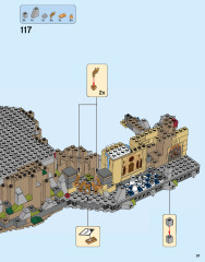 LEGO 71043 instructions page 97 – build guide