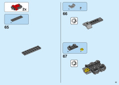 LEGO 71044 instructions page 45 – build guide