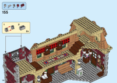 LEGO 71044 instructions page 156 – build guide