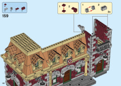 LEGO 71044 instructions page 160 – build guide