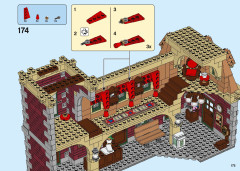 LEGO 71044 instructions page 175 – build guide