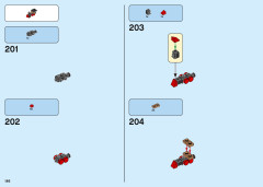 LEGO 71044 instructions page 186 – build guide