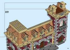 LEGO 71044 instructions page 195 – build guide