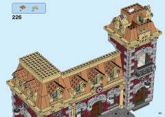 LEGO 71044 instructions page 201 – build guide