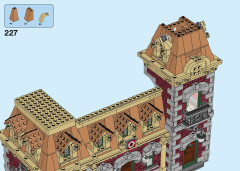 LEGO 71044 instructions page 202 – build guide