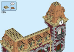 LEGO 71044 instructions page 204 – build guide