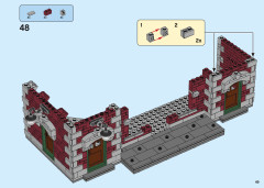 LEGO 71044 instructions page 49 – build guide