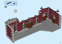 LEGO 71044 instructions page 65 – build guide