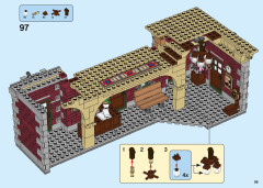 LEGO 71044 instructions page 99 – build guide