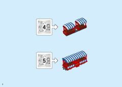 LEGO 71044 instructions page 2 – build guide