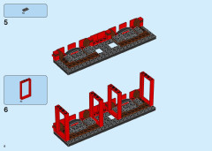 LEGO 71044 instructions page 6 – build guide