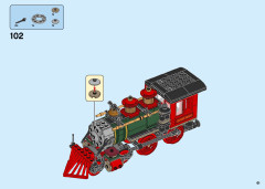 LEGO 71044 instructions page 61 – build guide