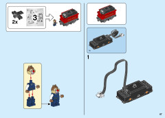 LEGO 71044 instructions page 67 – build guide