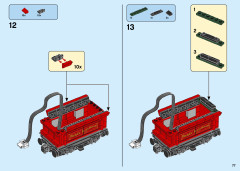 LEGO 71044 instructions page 77 – build guide