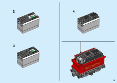 LEGO 71044 instructions page 79 – build guide