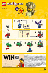 LEGO 71045 instructions page 1 – build guide