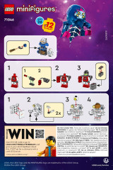 LEGO 71046 instructions page 1 – build guide