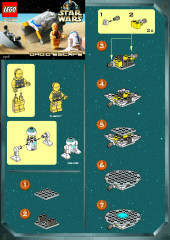 LEGO 7106 instructions page 1 – build guide
