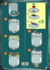 LEGO 7106 instructions page 2 – build guide