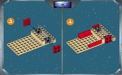 LEGO 7110 instructions page 3 – build guide