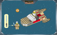 LEGO 7110 instructions page 9 – build guide