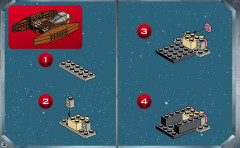 LEGO 7111 instructions page 2 – build guide