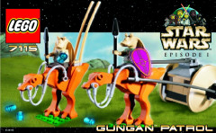 LEGO 7115 instructions page 1 – build guide