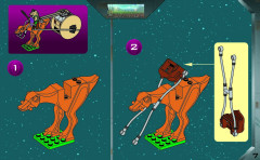 LEGO 7115 instructions page 7 – build guide