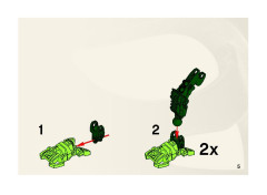 LEGO 7117 instructions page 5 – build guide