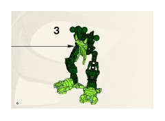 LEGO 7117 instructions page 6 – build guide