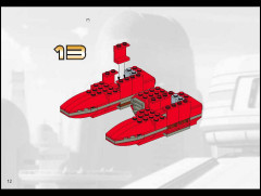 LEGO 7119 instructions page 12 – build guide