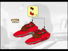 LEGO 7119 instructions page 14 – build guide