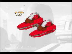 LEGO 7119 instructions page 16 – build guide