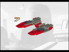 LEGO 7119 instructions page 6 – build guide