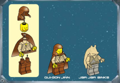 LEGO 7121 instructions page 2 – build guide