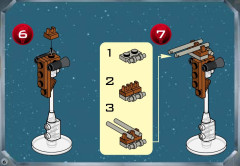 LEGO 7121 instructions page 6 – build guide