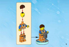 LEGO 71212 instructions page 3 – build guide