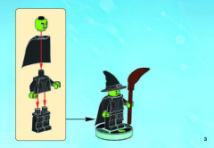 LEGO 71221 instructions page 3 – build guide
