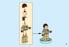 LEGO 71228 instructions page 3 – build guide