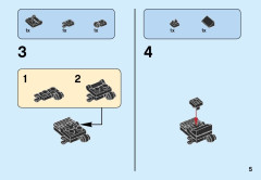 LEGO 71228 instructions page 5 – build guide