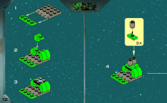 LEGO 7124 instructions page 12 – build guide