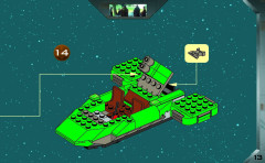 LEGO 7124 instructions page 13 – build guide