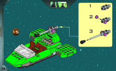 LEGO 7124 instructions page 14 – build guide