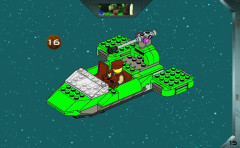 LEGO 7124 instructions page 15 – build guide